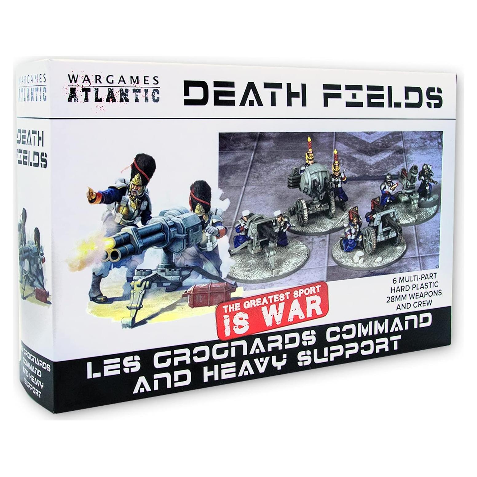 Campos de Muerte Wargames Atlantic Comando y Soporte Pesado