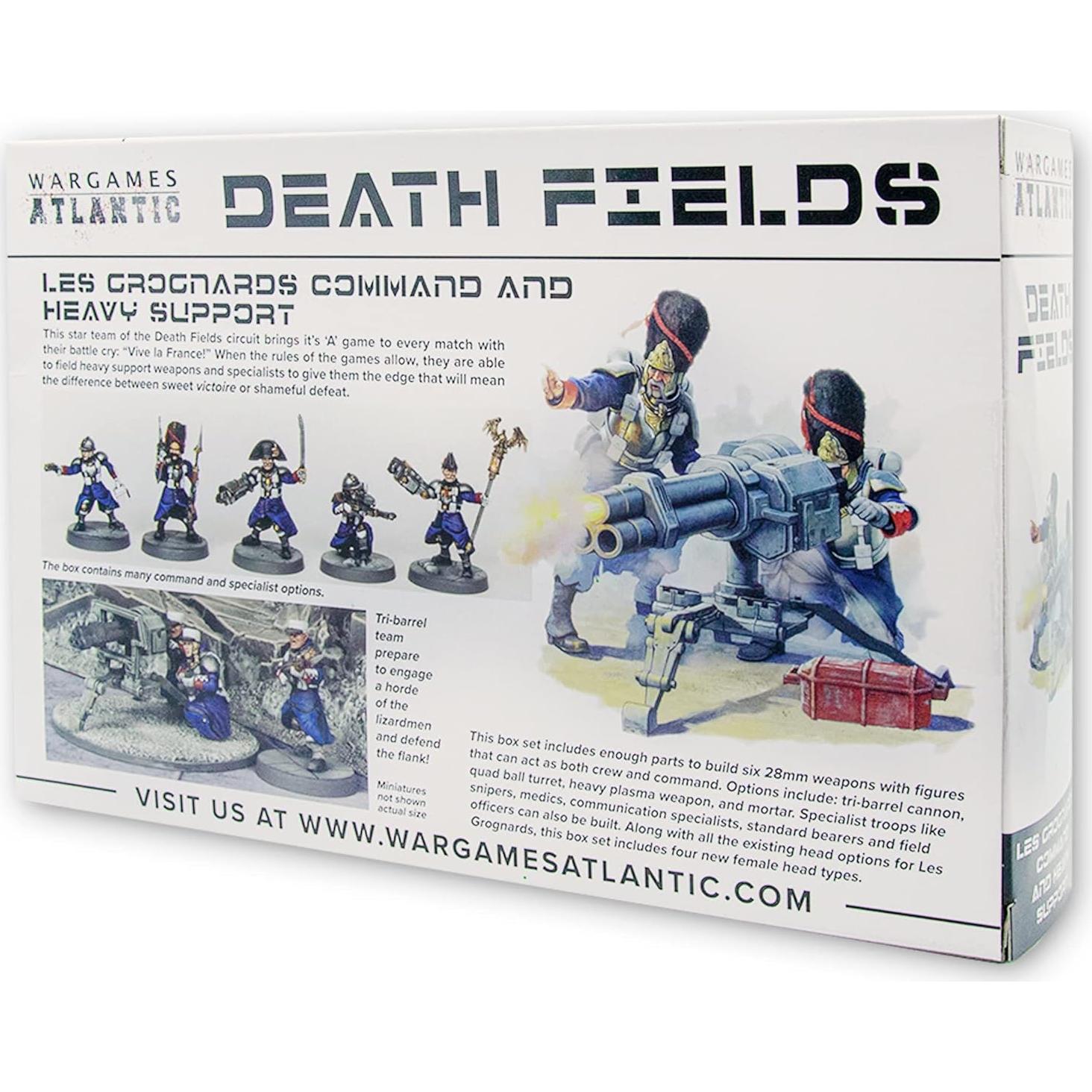 Campos de Muerte Wargames Atlantic Comando y Soporte Pesado