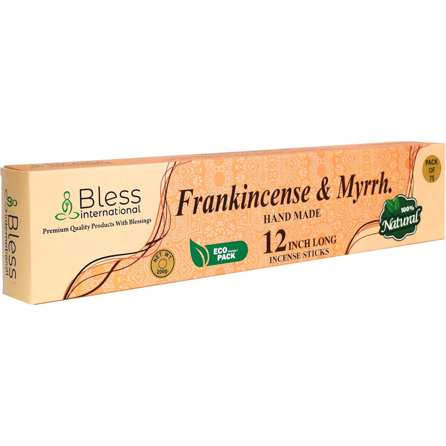 Incienso Natural Bendicion Internacional 75 Palos 30.48 cm