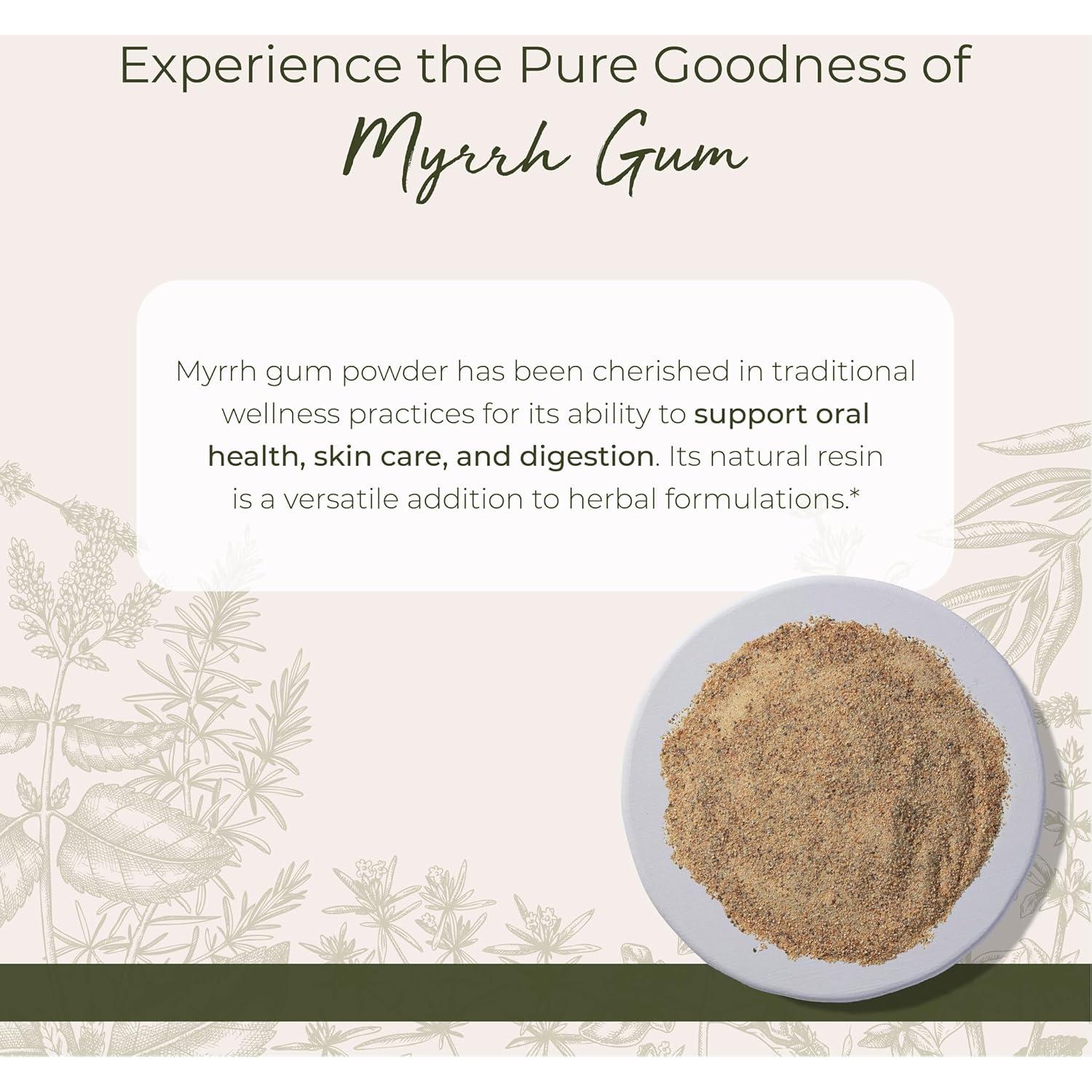 Polvo de Goma de Mirra Starwest Botanicals 113.4 g - Natural y Kosher