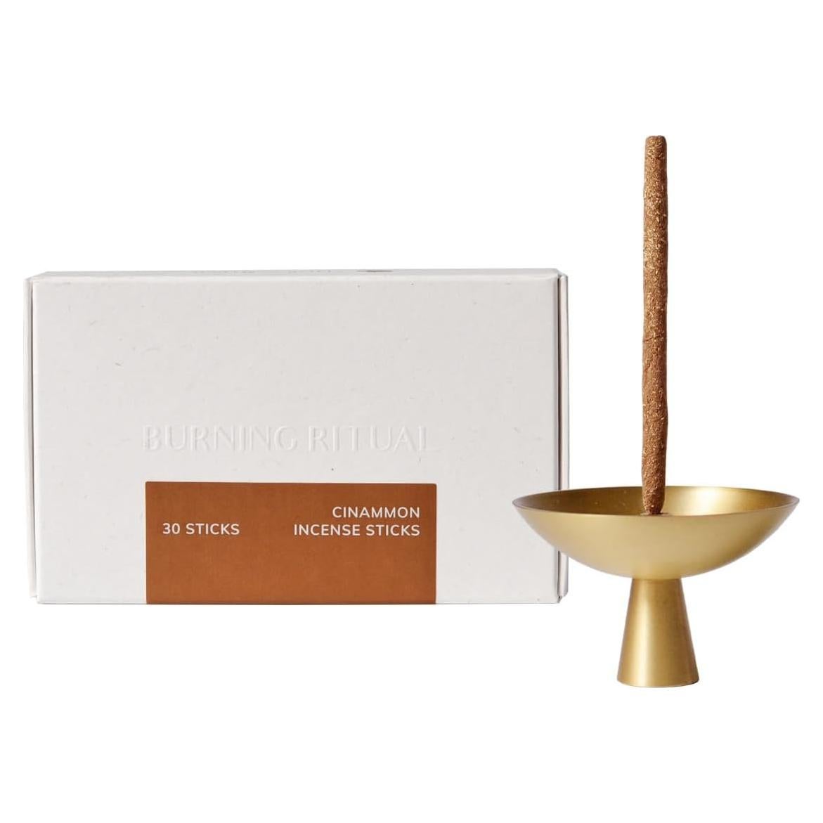 Incienso de Canela Mini Cedar and Myrrh | 30 Varillas | Hecho a Mano