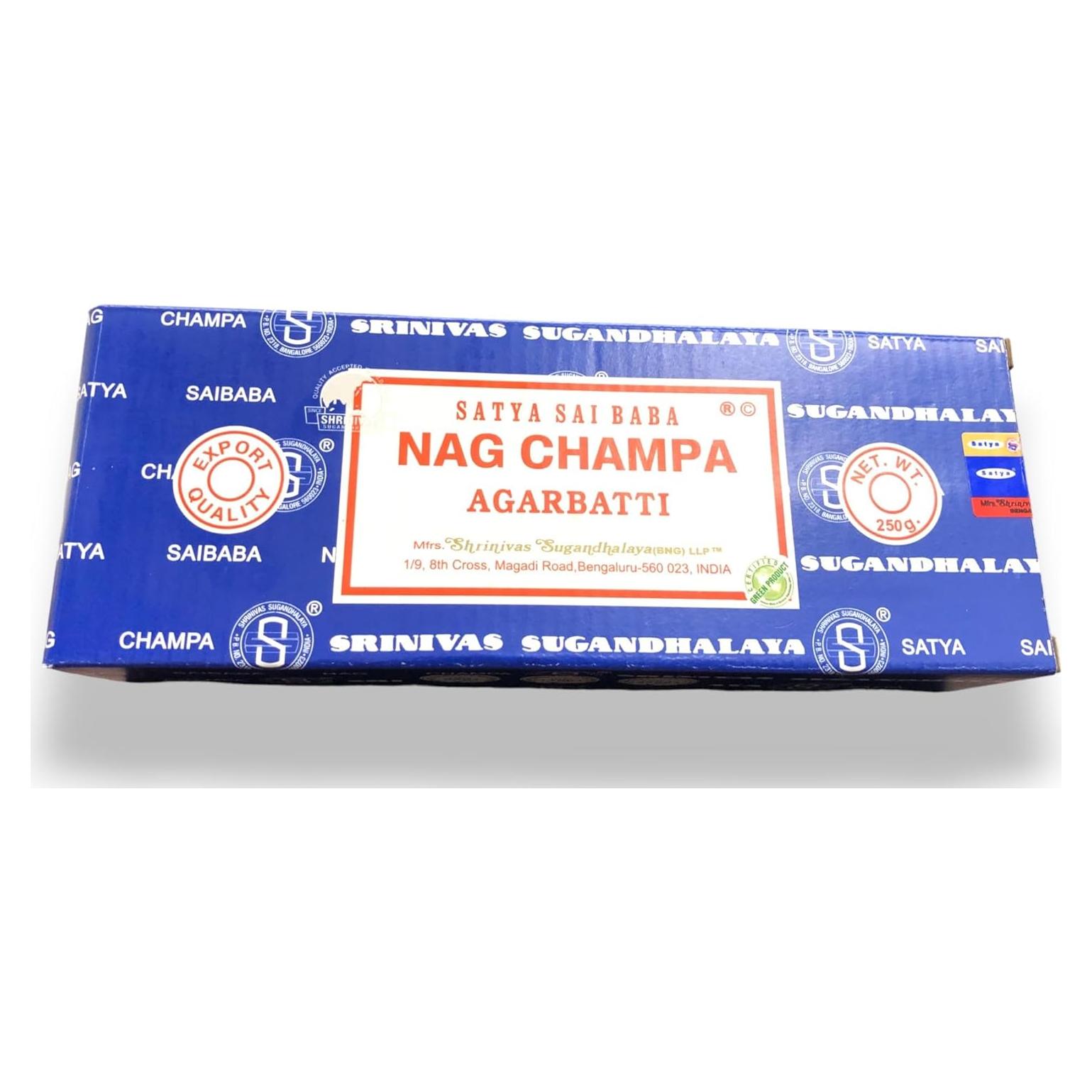 Incienso Nag Champa 250g Meenakshi - Aroma Terroso