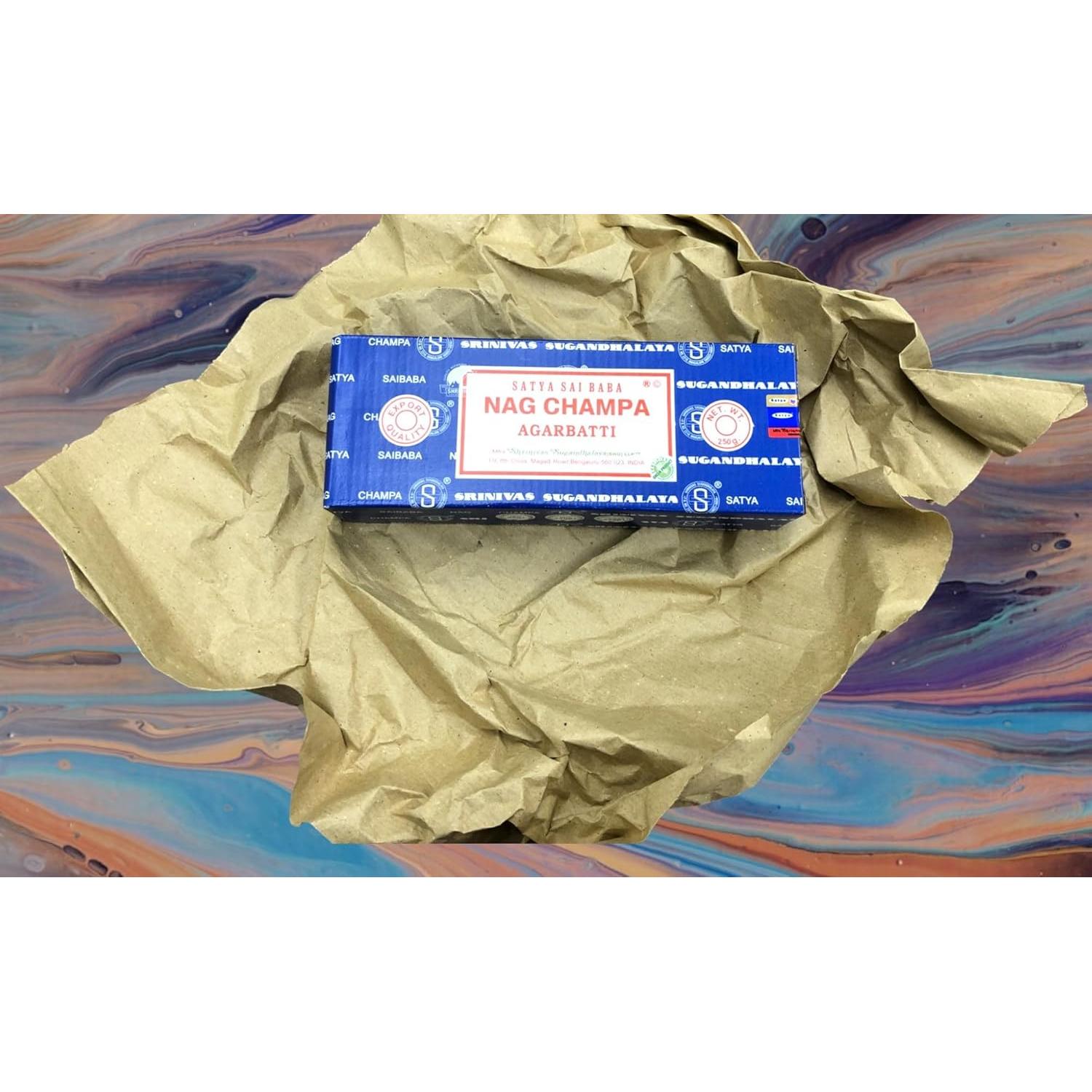 Incienso Nag Champa 250g Meenakshi - Aroma Terroso