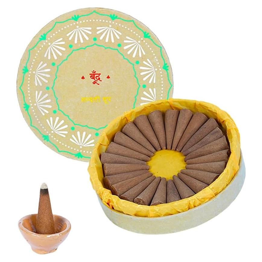 Conos de Incienso Natural Boond Sandali - 25 Unidades