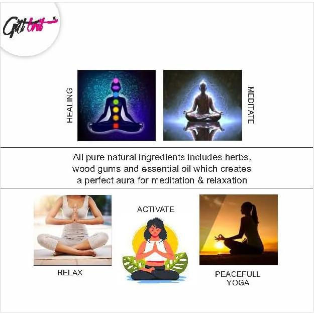 Varitas de Incienso Natural Sándalo Giftbrit 100 Unidades