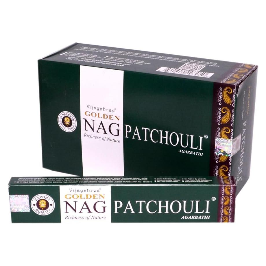 Incienso Nag Patchouli Vijayshree - 180 varitas de 365g