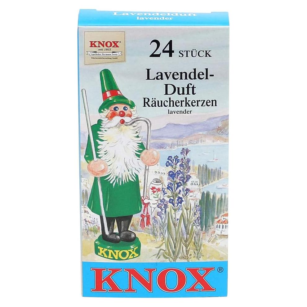 Conos de Incienso de Lavanda Knox - 24 Piezas - Alemania