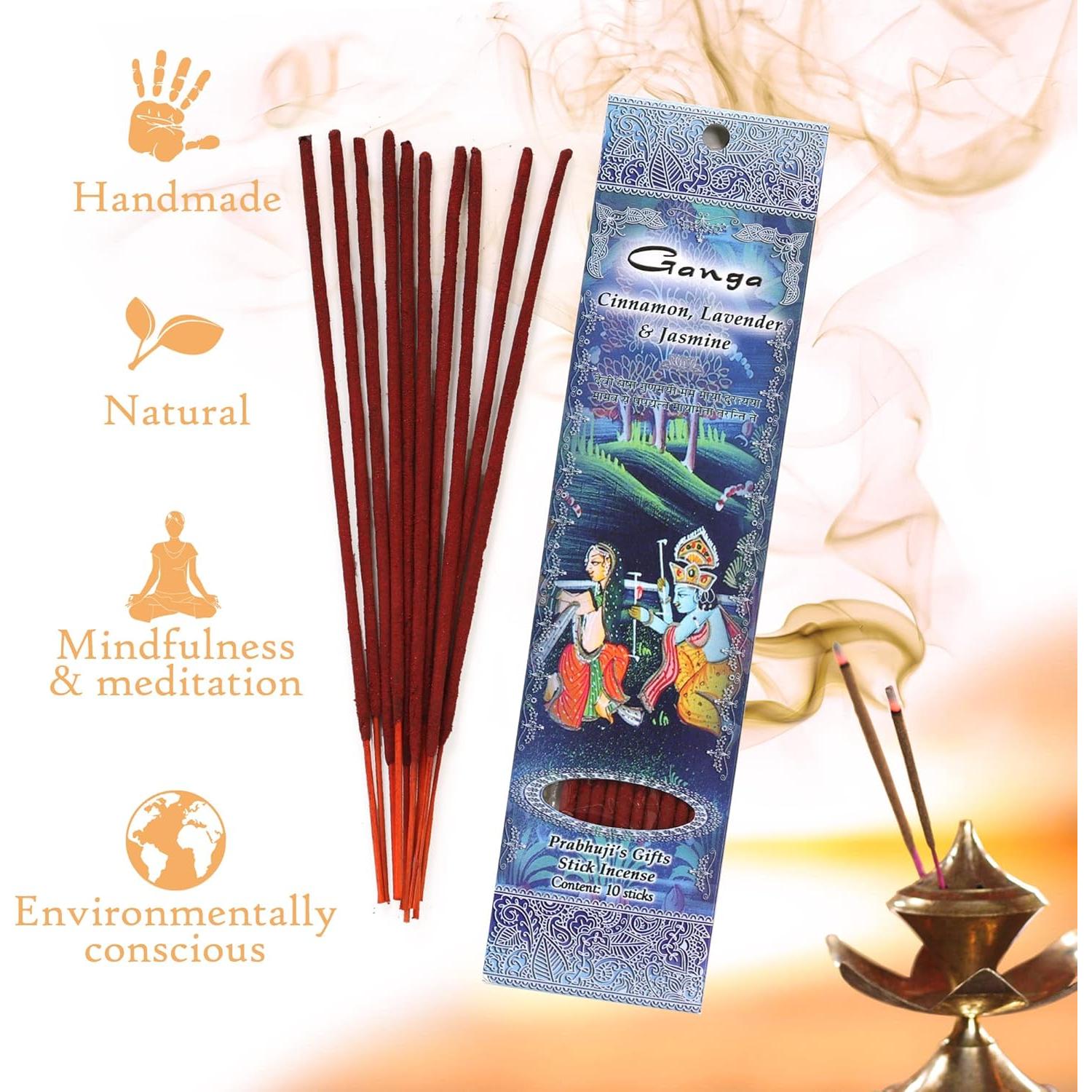 Incienso Espiritual Regalos de Prabhuji - 30 Varitas Aromáticas