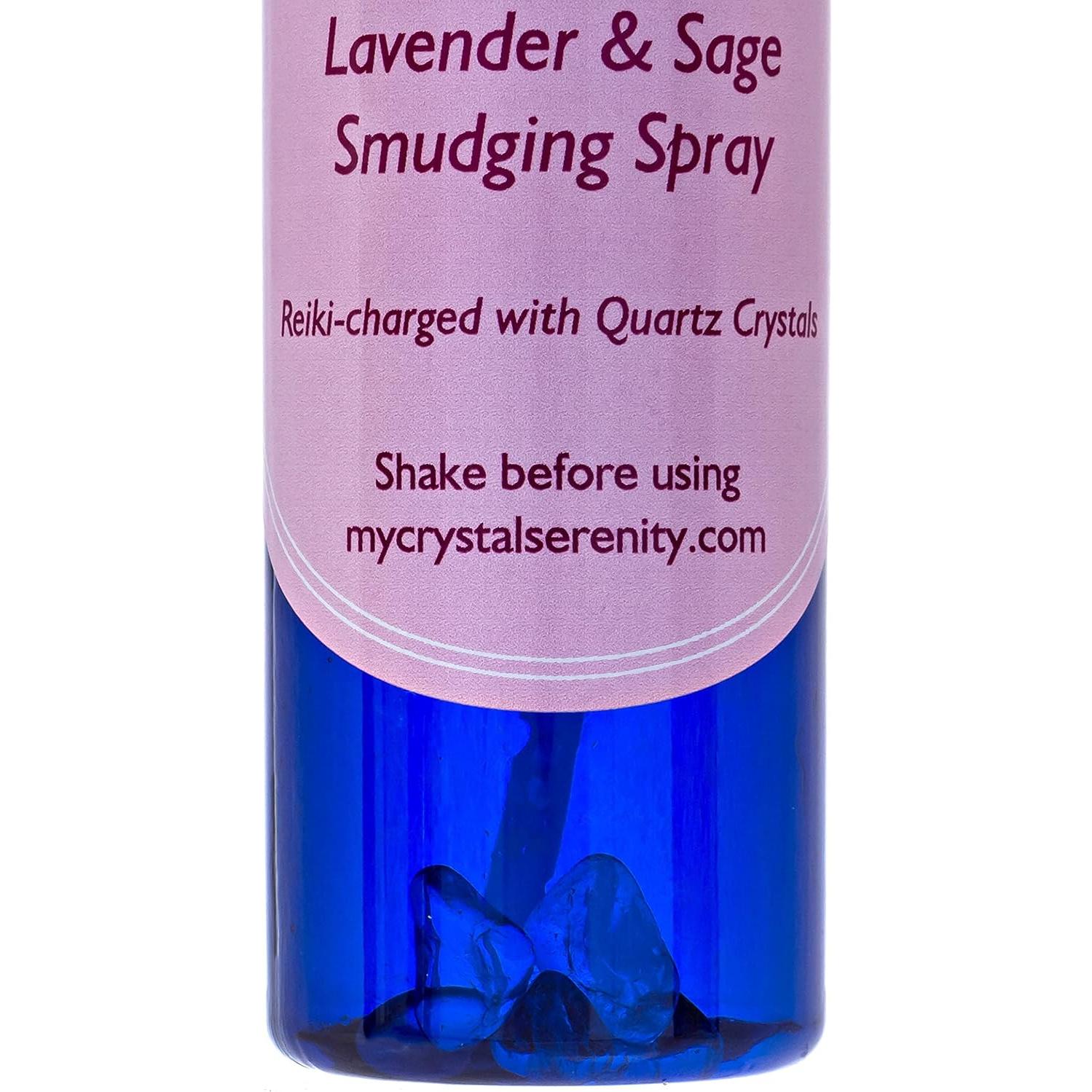 Spray de Salvia Blanca y Lavanda Crystal Serenity 120 ml