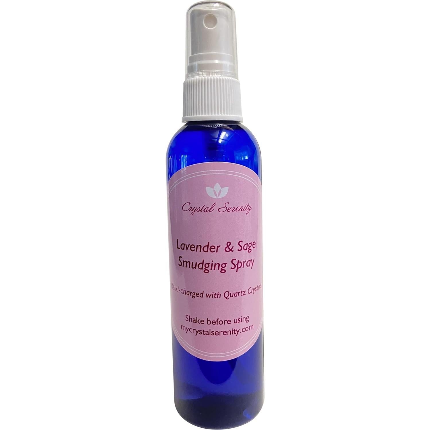 Spray de Salvia Blanca y Lavanda Crystal Serenity 120 ml