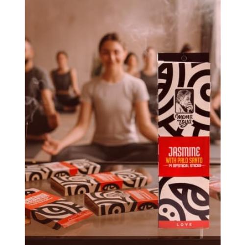 Varitas de Incienso Místico MUNAY Palo Santo y Jazmín - 14 Unidades