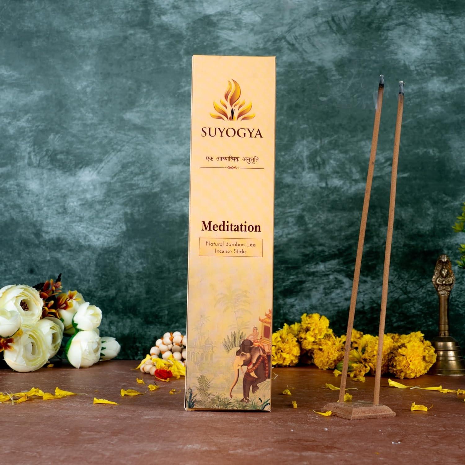 Varitas de Incienso Suyogya Premium 22.86 cm - Fragancia Duradera