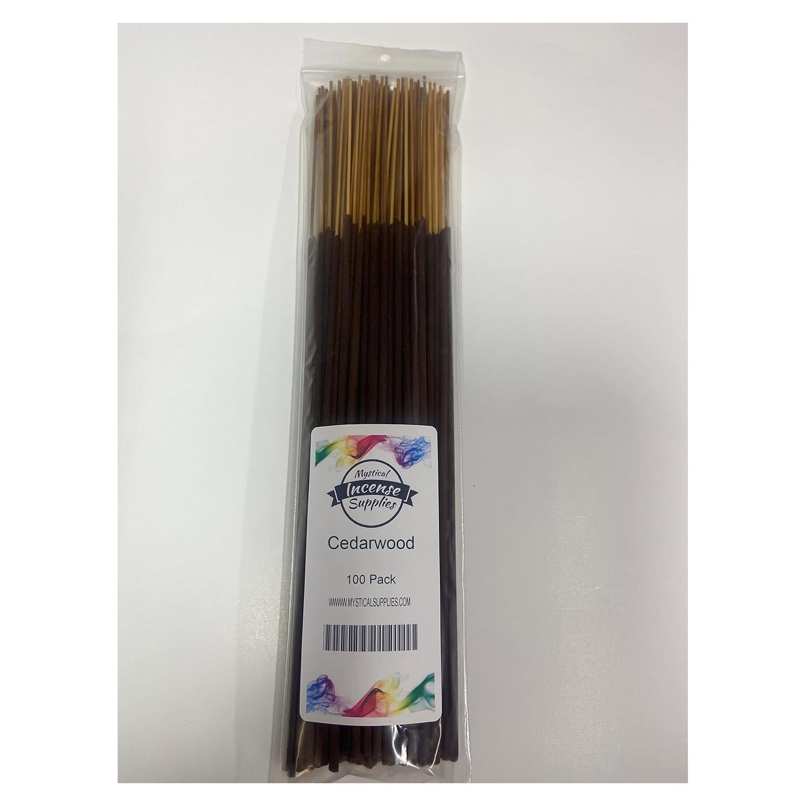 Incienso de Madera de Cedro Genérico 100 Palitos 27.94 cm