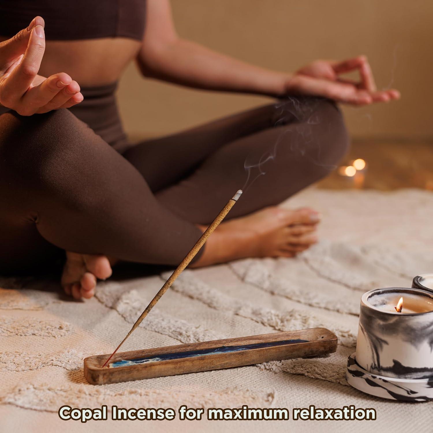 Incienso Copal Azteca Jaguarbird - 40 Varitas de Resina Natural