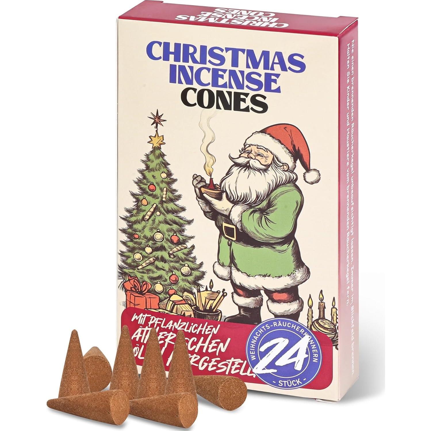 Conos de Incienso Aromatizados Navidad FOUCILO 5cm Relax