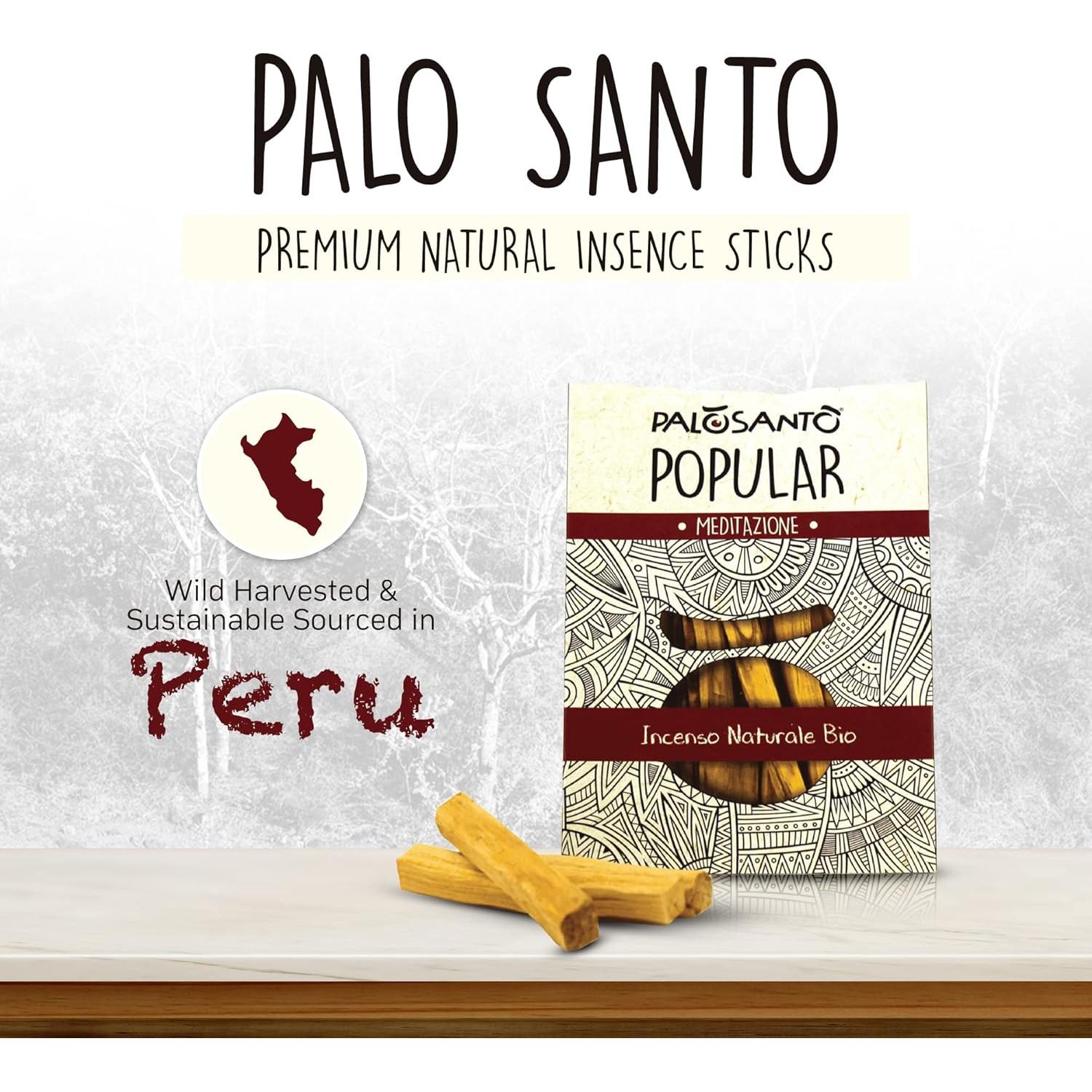 Varitas de Incienso Palosanto Herborea - 8 Unidades 5cm