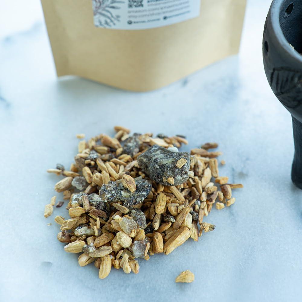 Mezcla de Resina de Copal y Chips de Palo Santo Amae 33.73 g