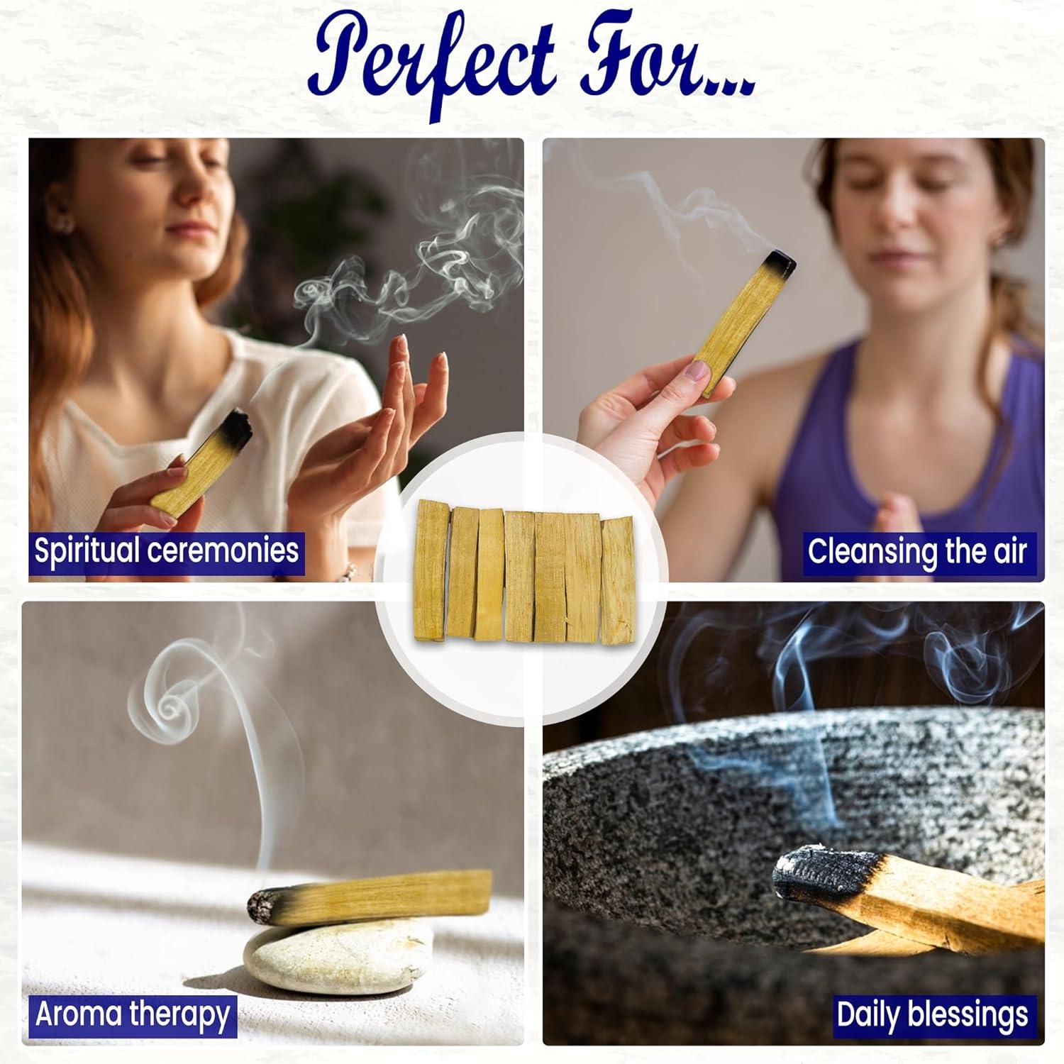 Palosanto Premium BHOLI SAGE PLUS - 50 Palos 10 cm 100% Natural