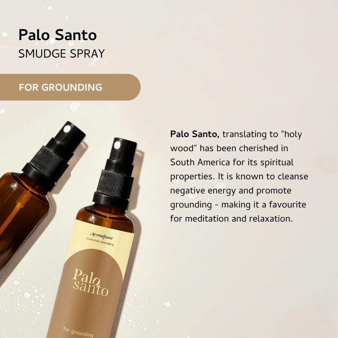 Spray de Limpieza Aromafume Palo Santo 100 ml - Sin Humo