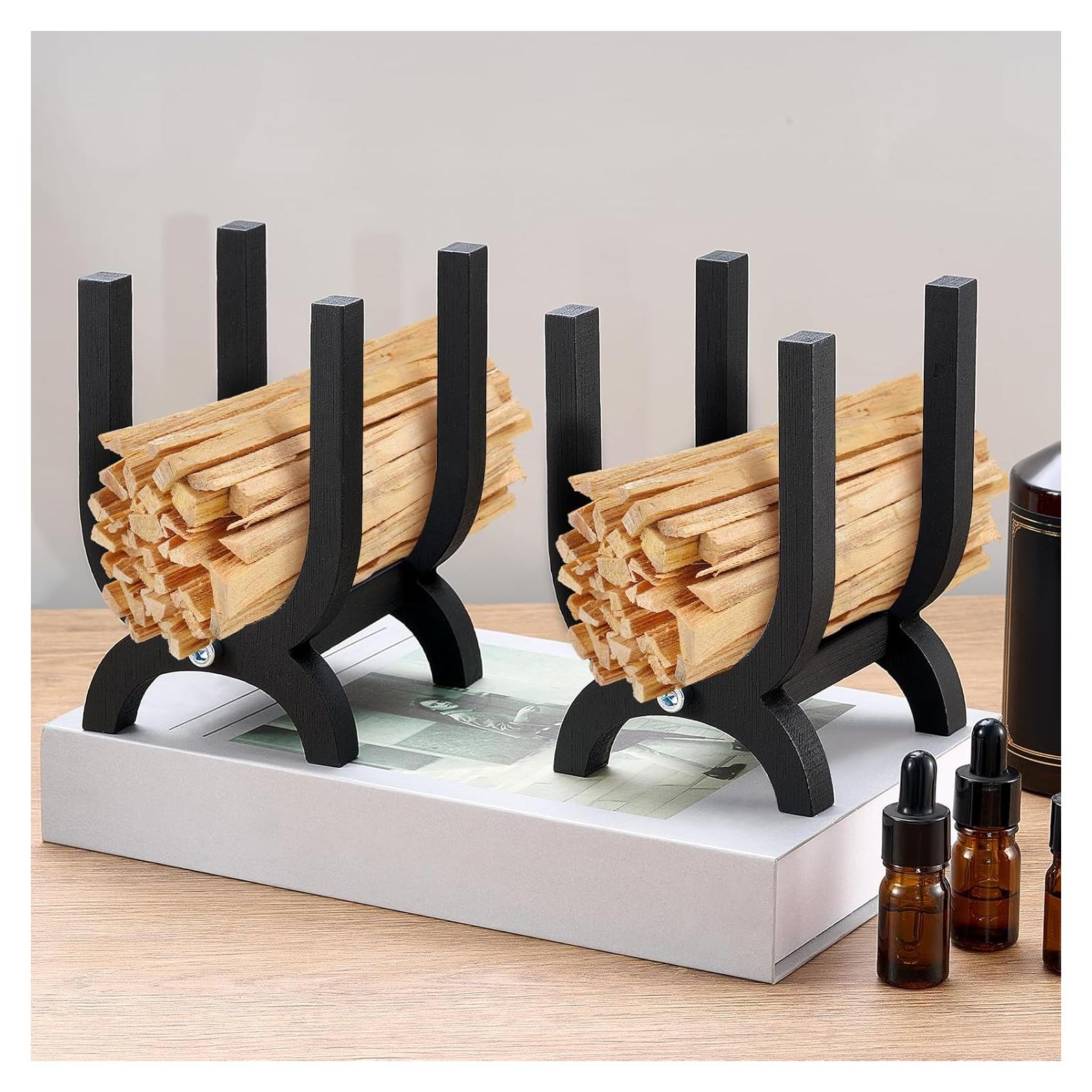 Set de 2 Soportes de Palo Santo Wonderjune - Madera de Pino