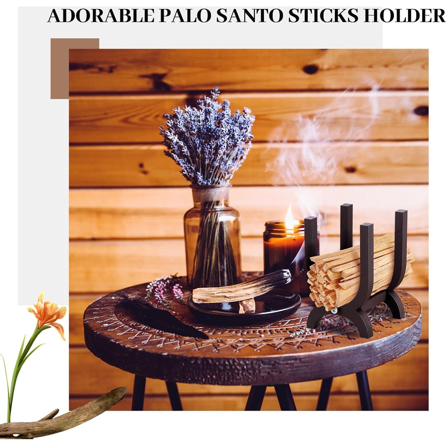 Set de 2 Soportes de Palo Santo Wonderjune - Madera de Pino