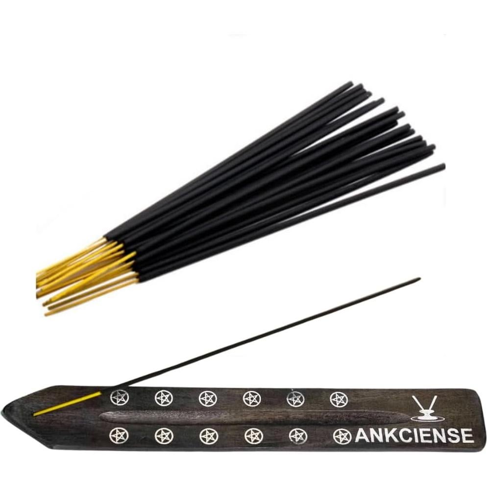 Incienso Rojo y Ámbar Hem con Soporte ANKCIENSE - 120 Varitas