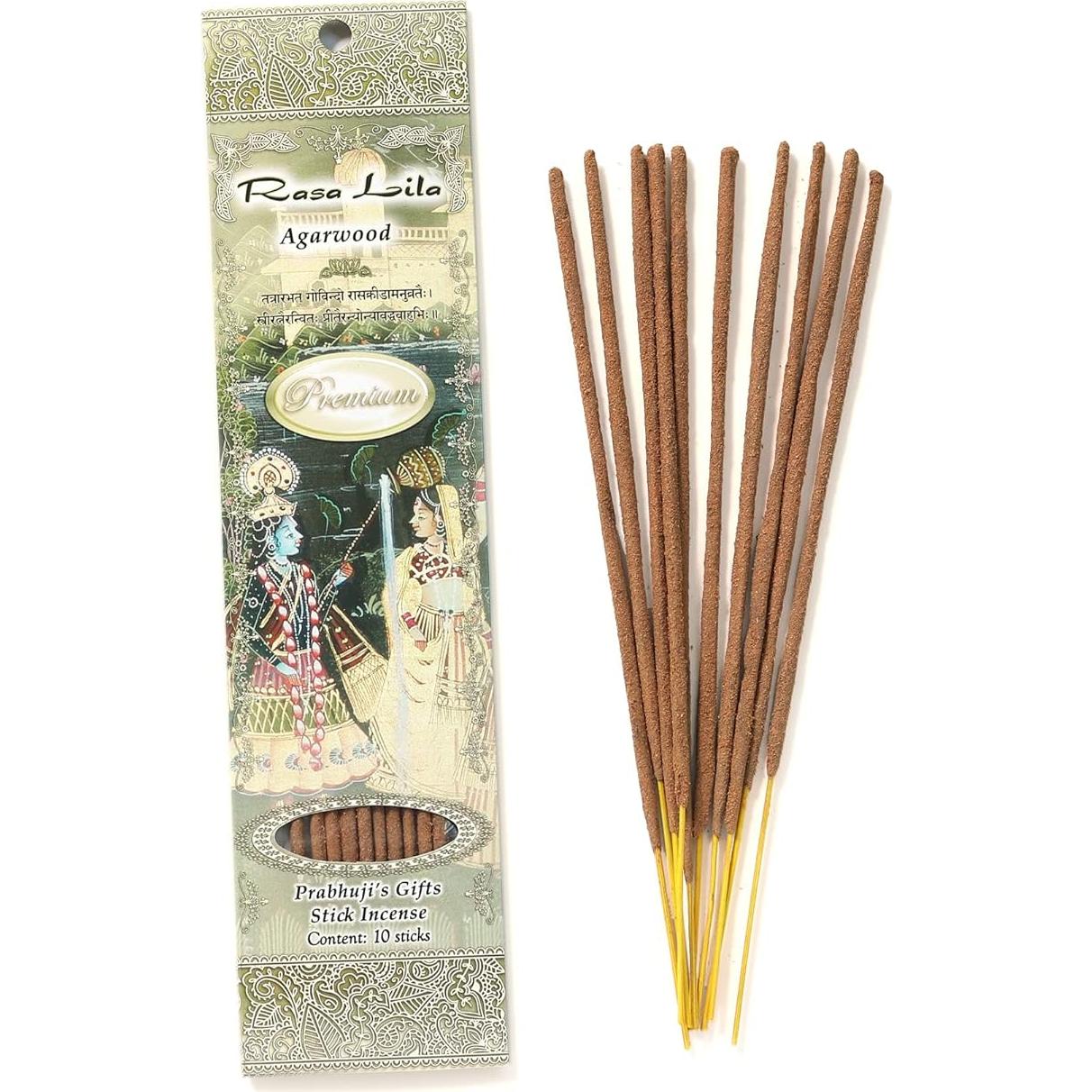 Incienso Rasa Lila Ramakrishnananda Madera de Agar 1 EA