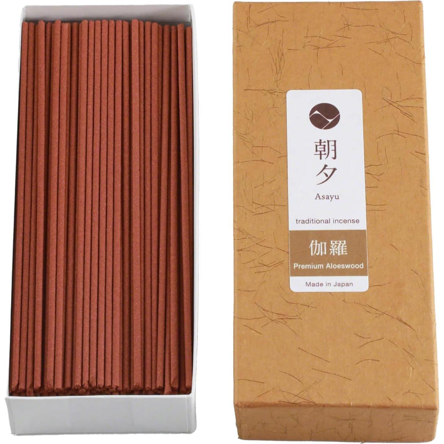 Varitas de Incienso Aloeswood Premium 40g Asayu Japón