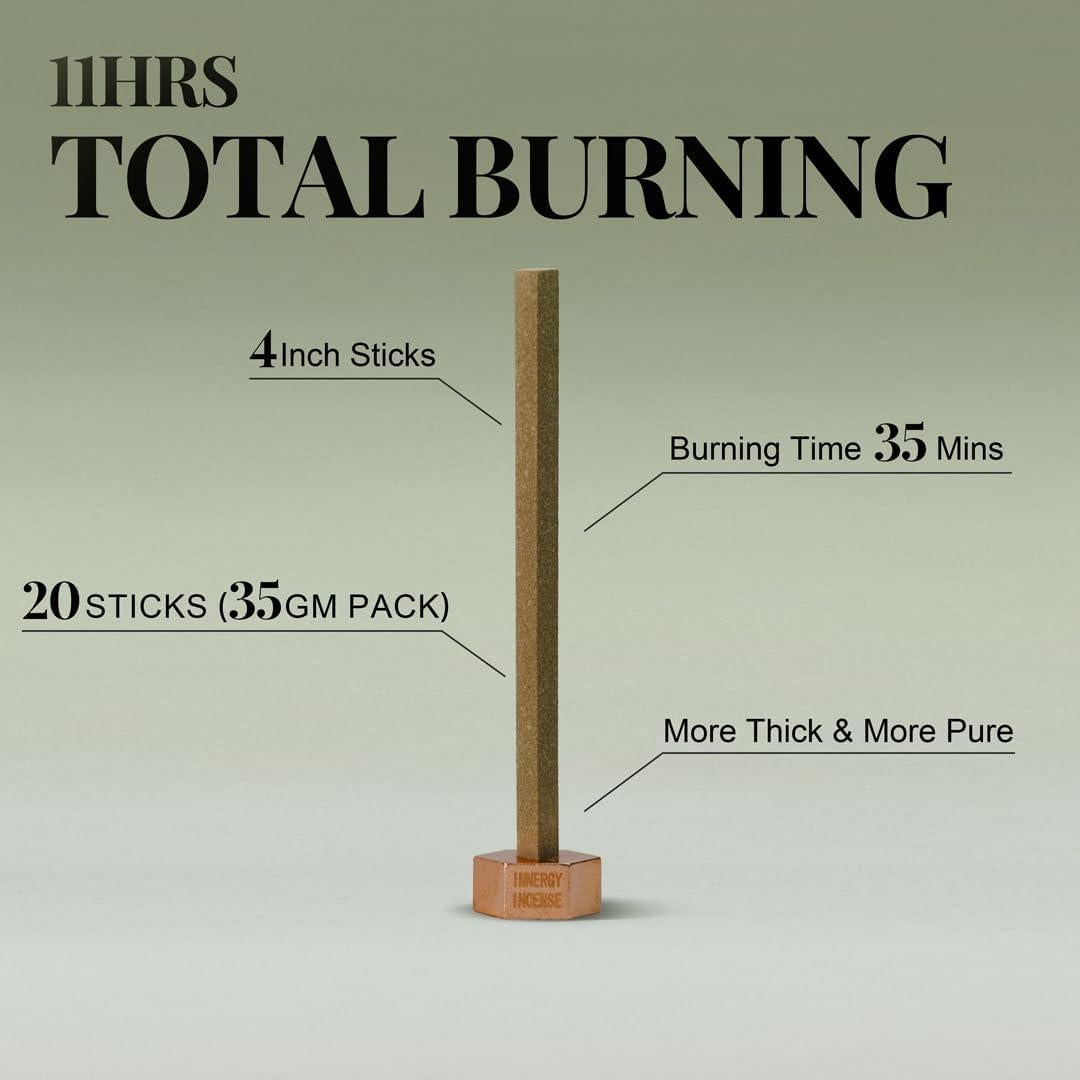 Incienso de Salvia Blanca Innergy - Set de Regalo Natural 1 Unidad