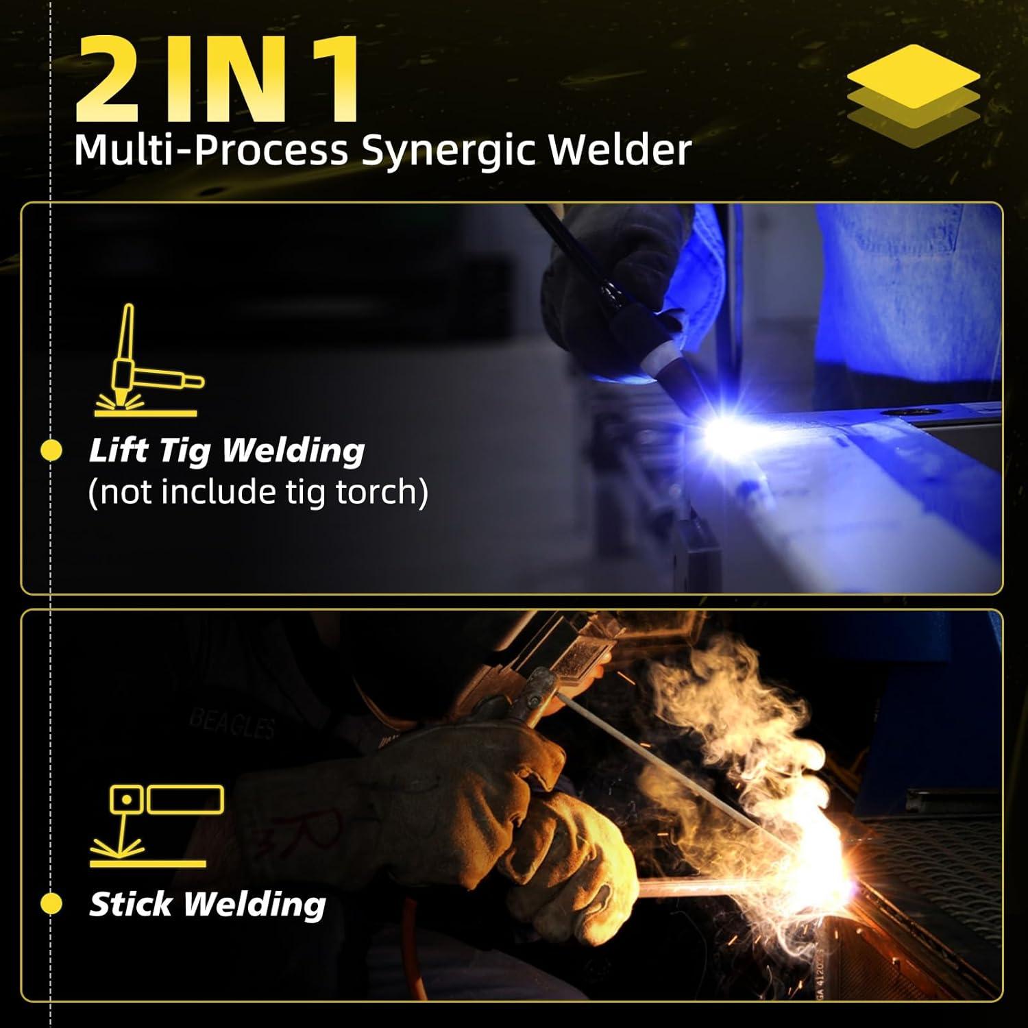 Soldador Stick 160A EFURDEN 110V/220V Digital Portátil