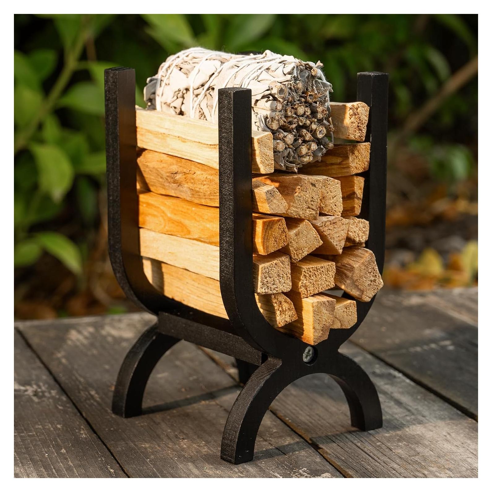 Soporte de Palo Santo MOUGIGI de Madera para Incienso