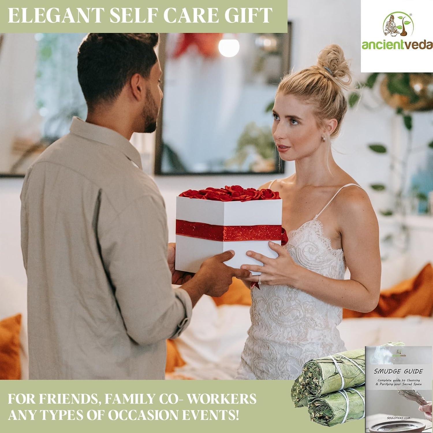 Palos de Salvia Blanca Orgánica Eucalipto 10 cm - Paquete de 3