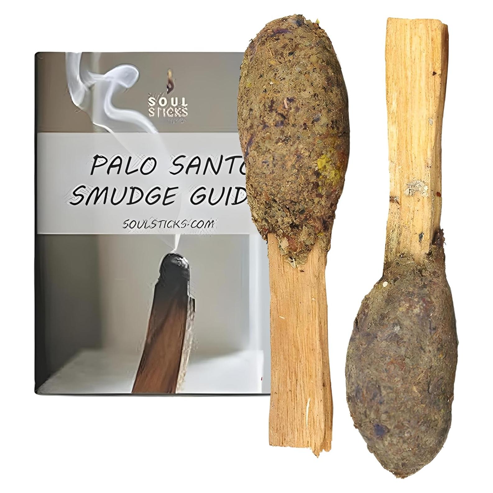 Palo Santo Pops Soul Sticks - Incienso Eucalipto 2 Piezas
