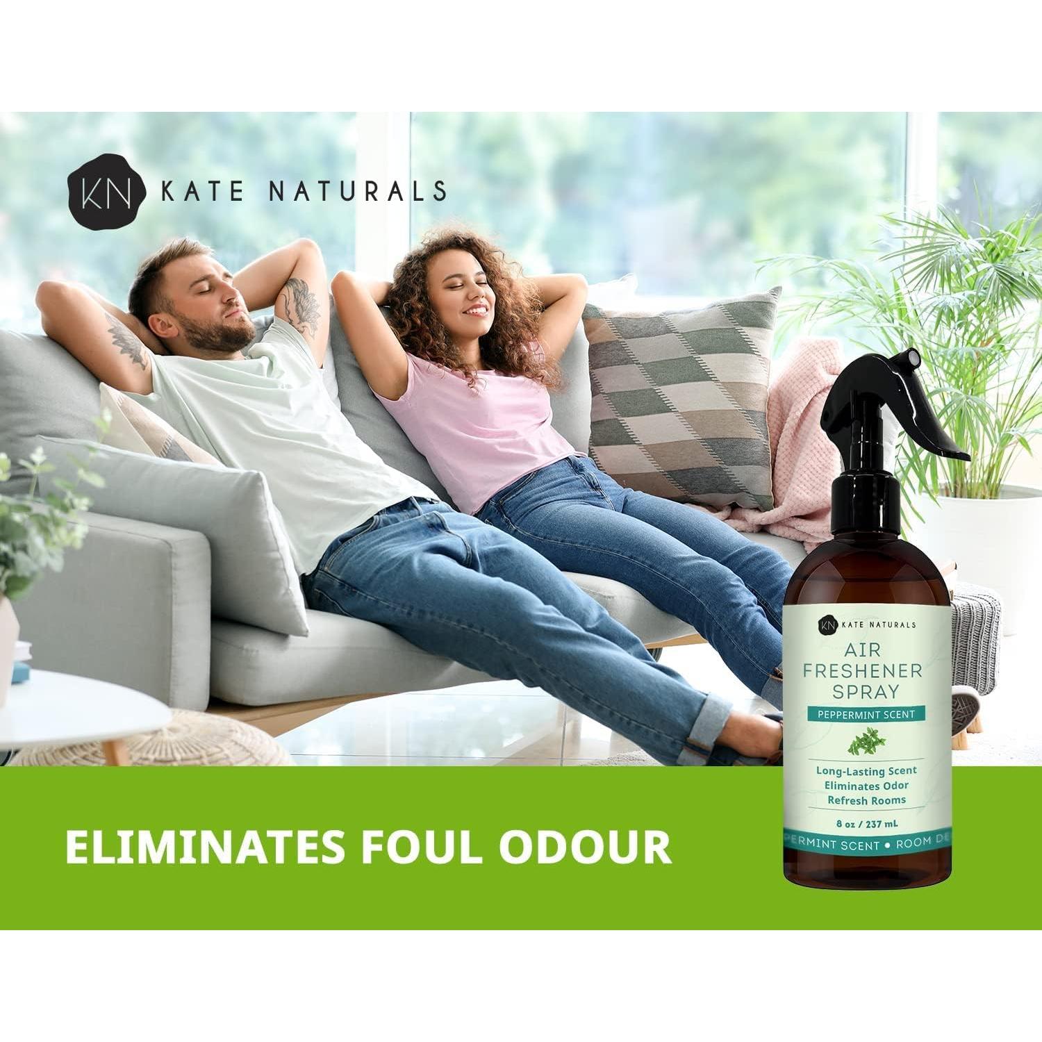 Spray Ambientador de Menta Kate Naturals 240 ml - Natural y Seguro