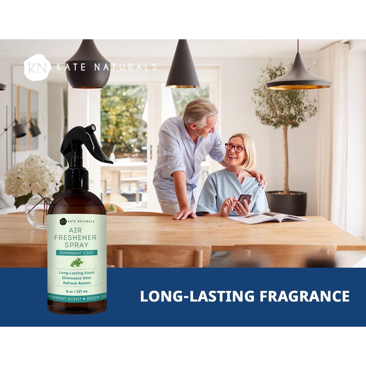 Spray Ambientador de Menta Kate Naturals 240 ml - Natural y Seguro