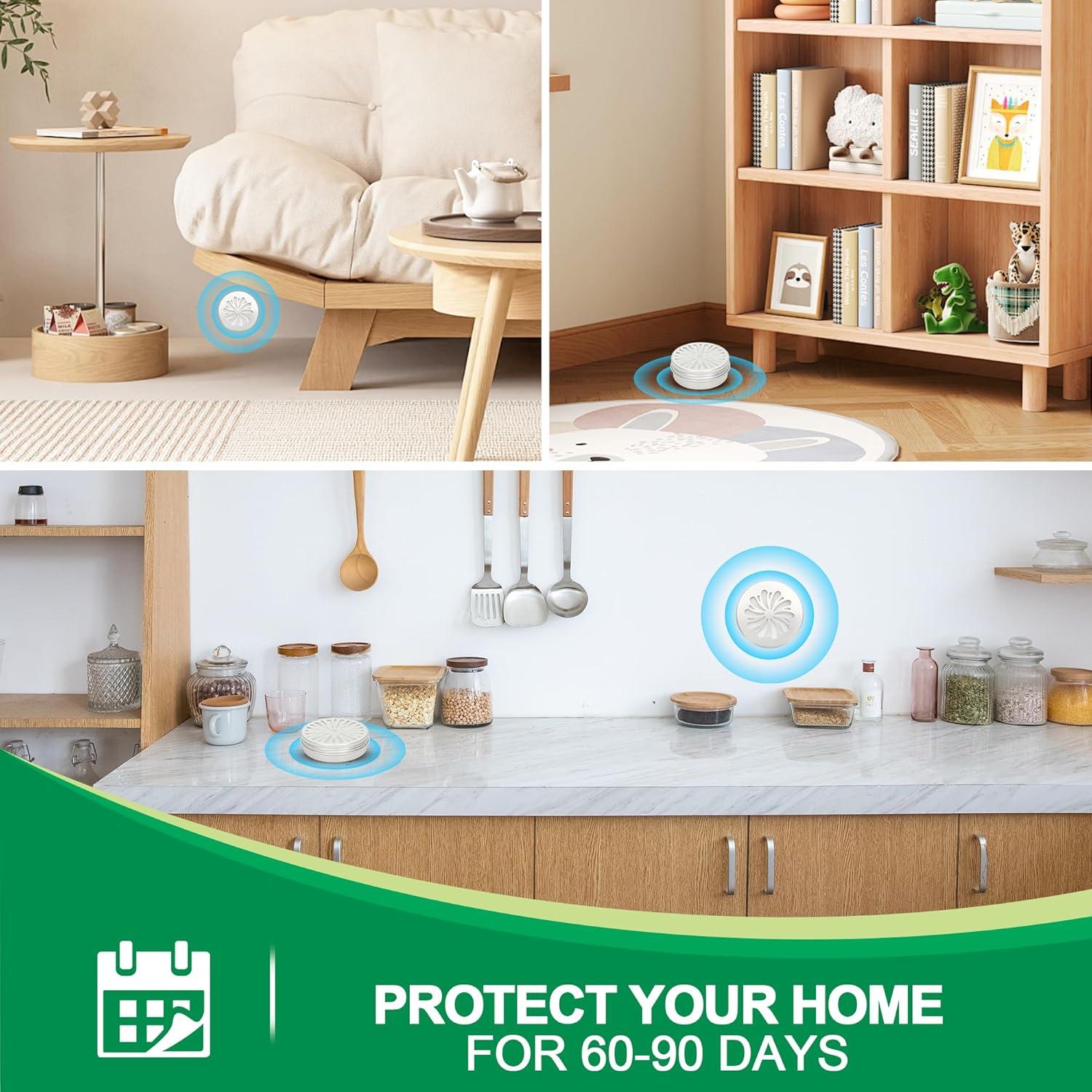 Paquete de 6 Repelentes de Ratones de Menta Crobirware