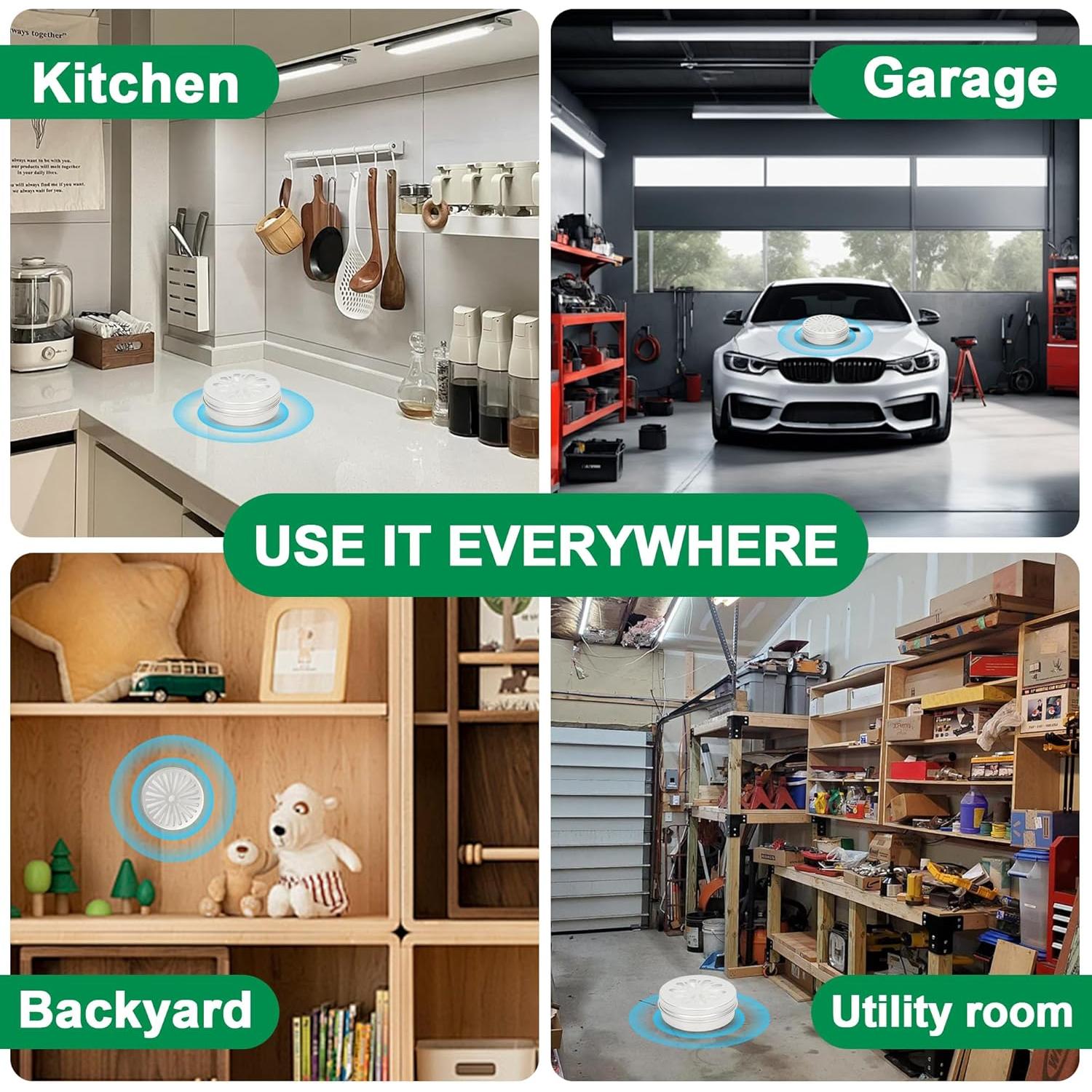 Paquete de 6 Repelentes de Ratones de Menta Crobirware