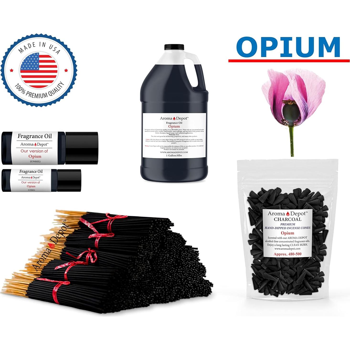 Conos de Carbón de Incienso Aroma Depot - 85-100 unidades