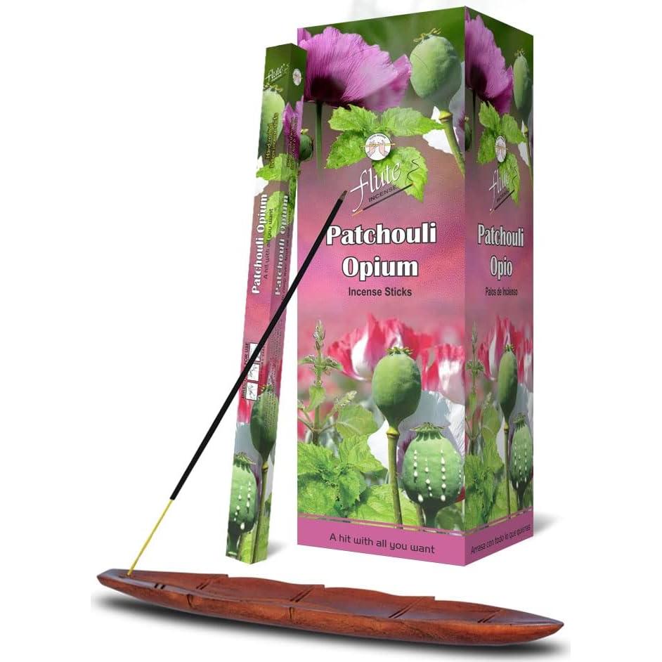 Incienso Flute Patchouli Opium 200 Varillas 22.86 cm