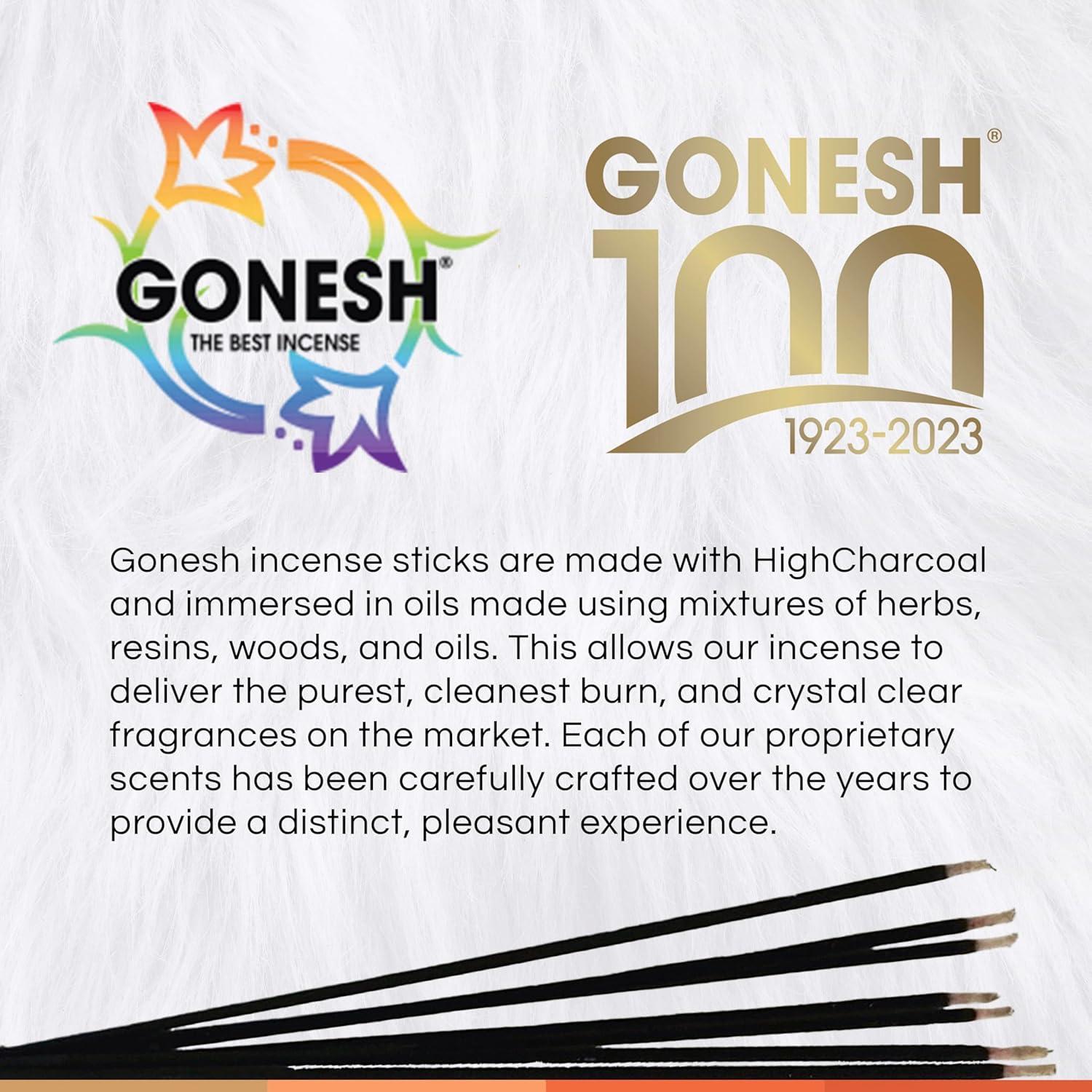 Incienso Gonesh Zen - Varitas Aromáticas 25.4 cm - 20 Piezas