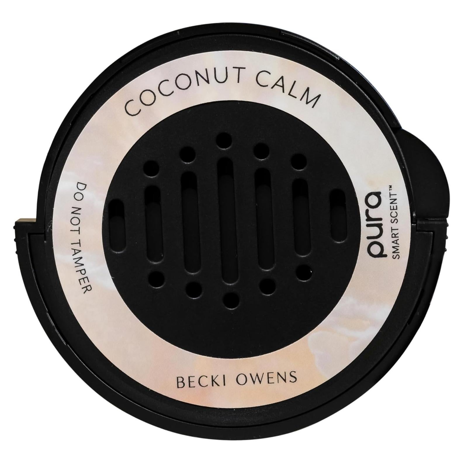 Recarga de Aroma Pura Coco Calmado para Auto - Fragancia Duradera