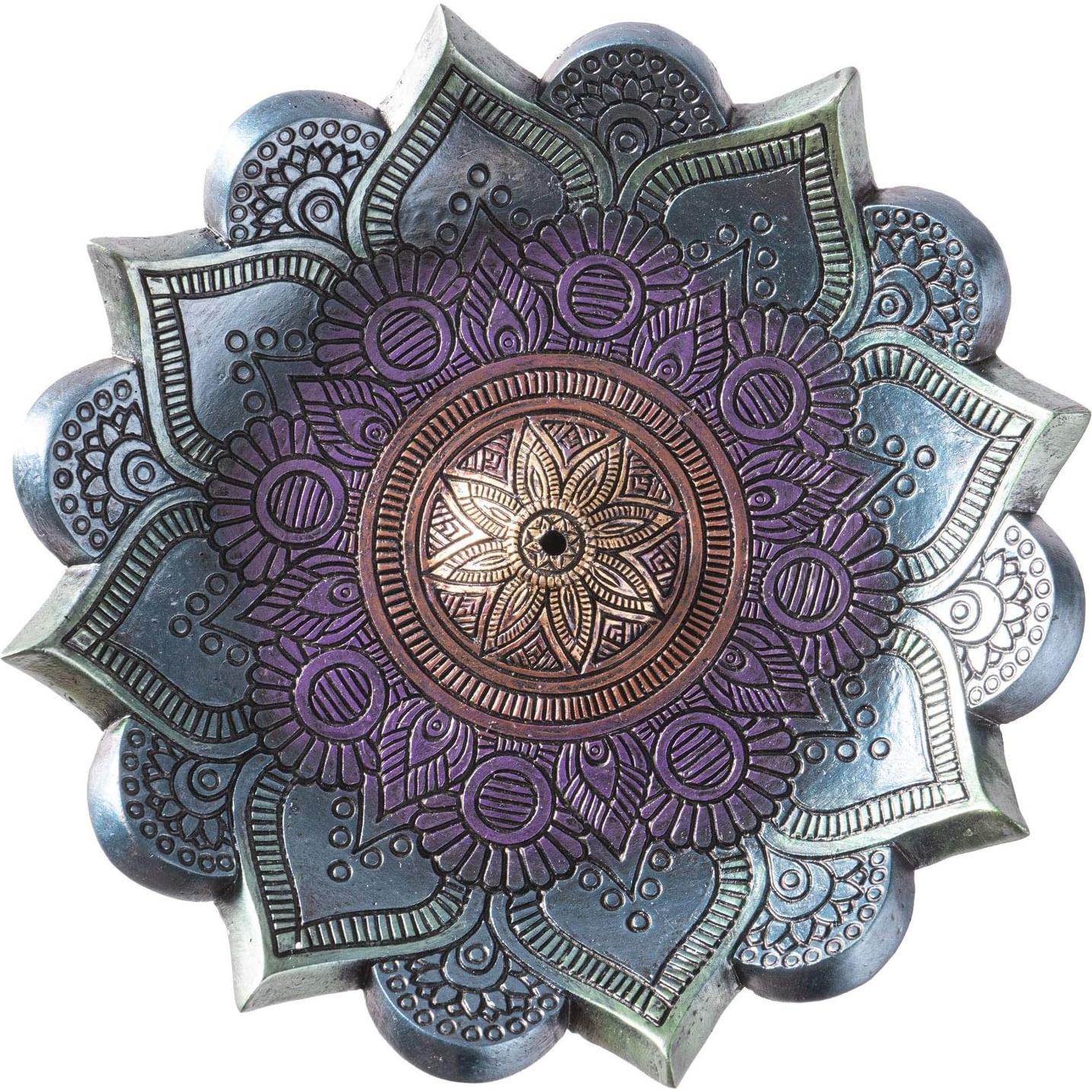 Quemador de Incienso Mandala Pacific Giftware 12.07 cm