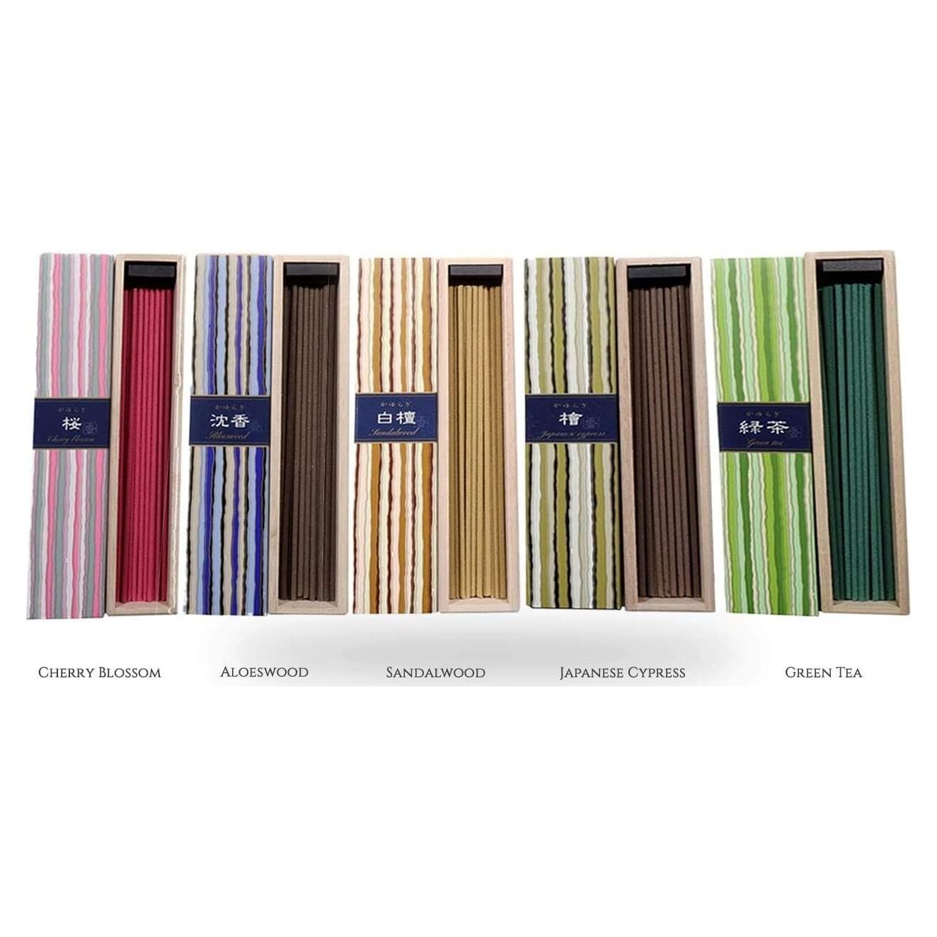 Incienso Kayuragi Nippon Kodo - 200 Varitas Aromas Japoneses