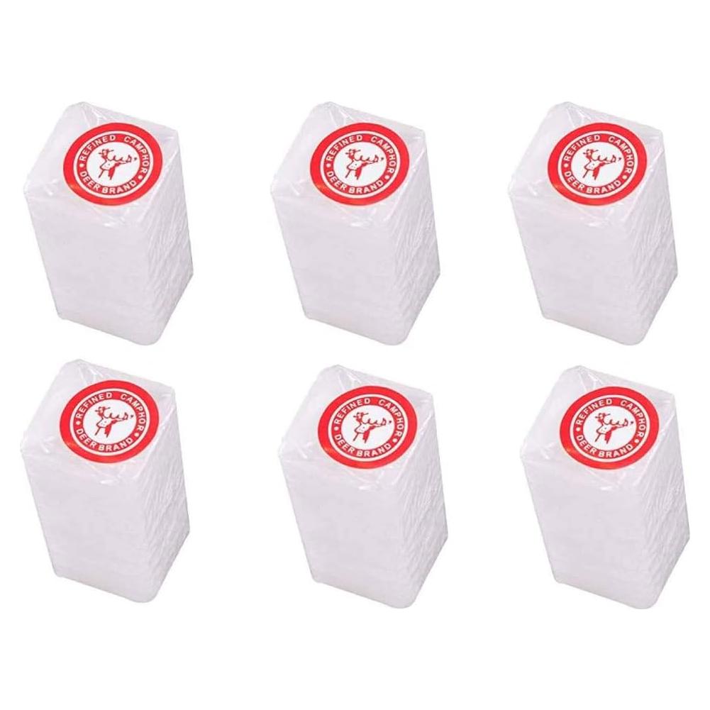 Bloques de Alcanfor Puro Deer - 4, 8, 12 o 15 Tabletitas
