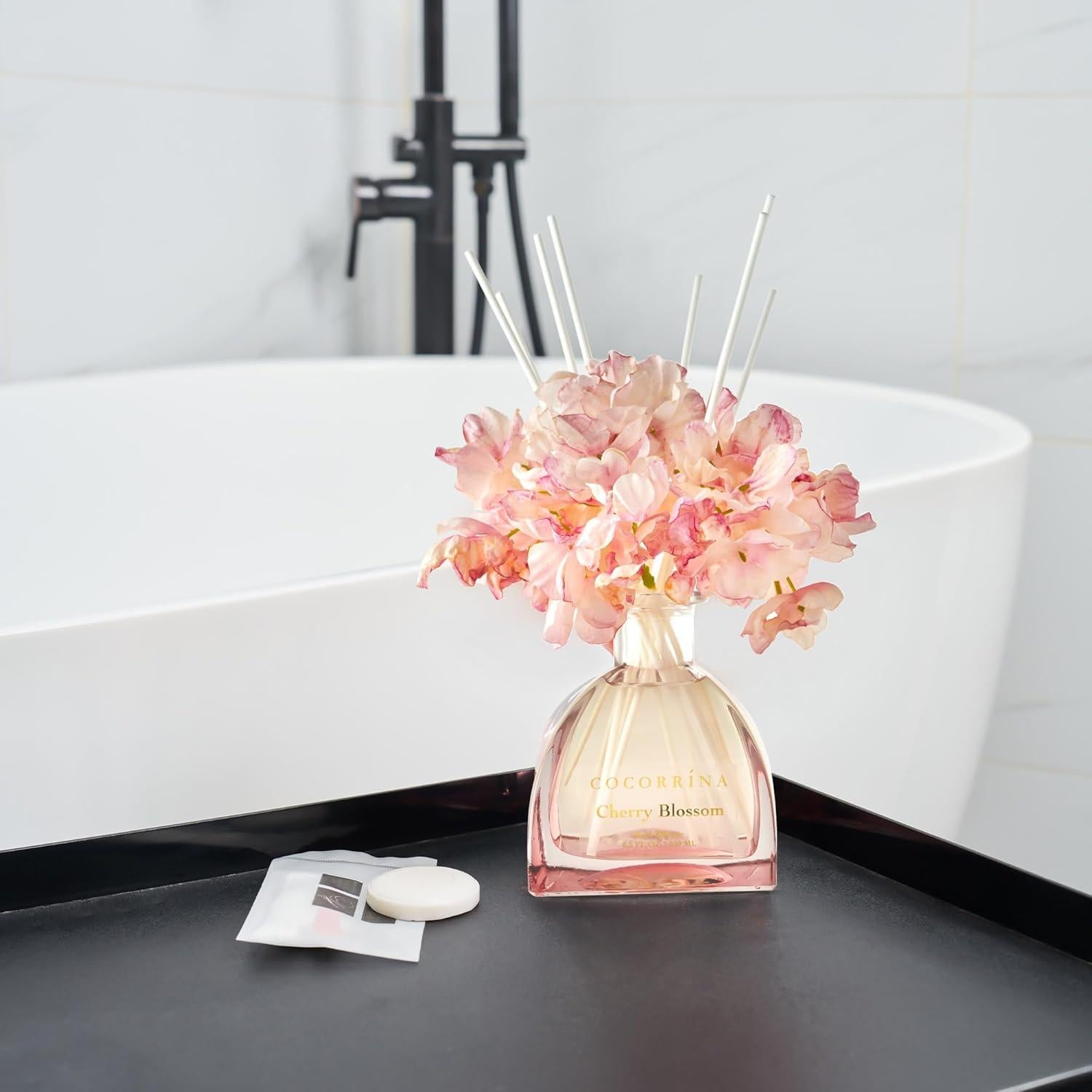 Difusor de cañas COCORRÍNA 240 ml Flor de Cerezo Decoración