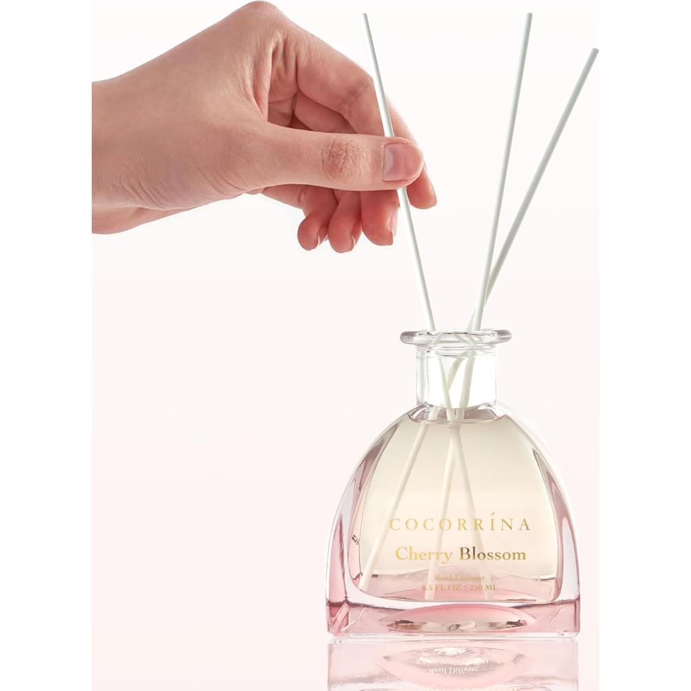 Difusor de cañas COCORRÍNA 240 ml Flor de Cerezo Decoración