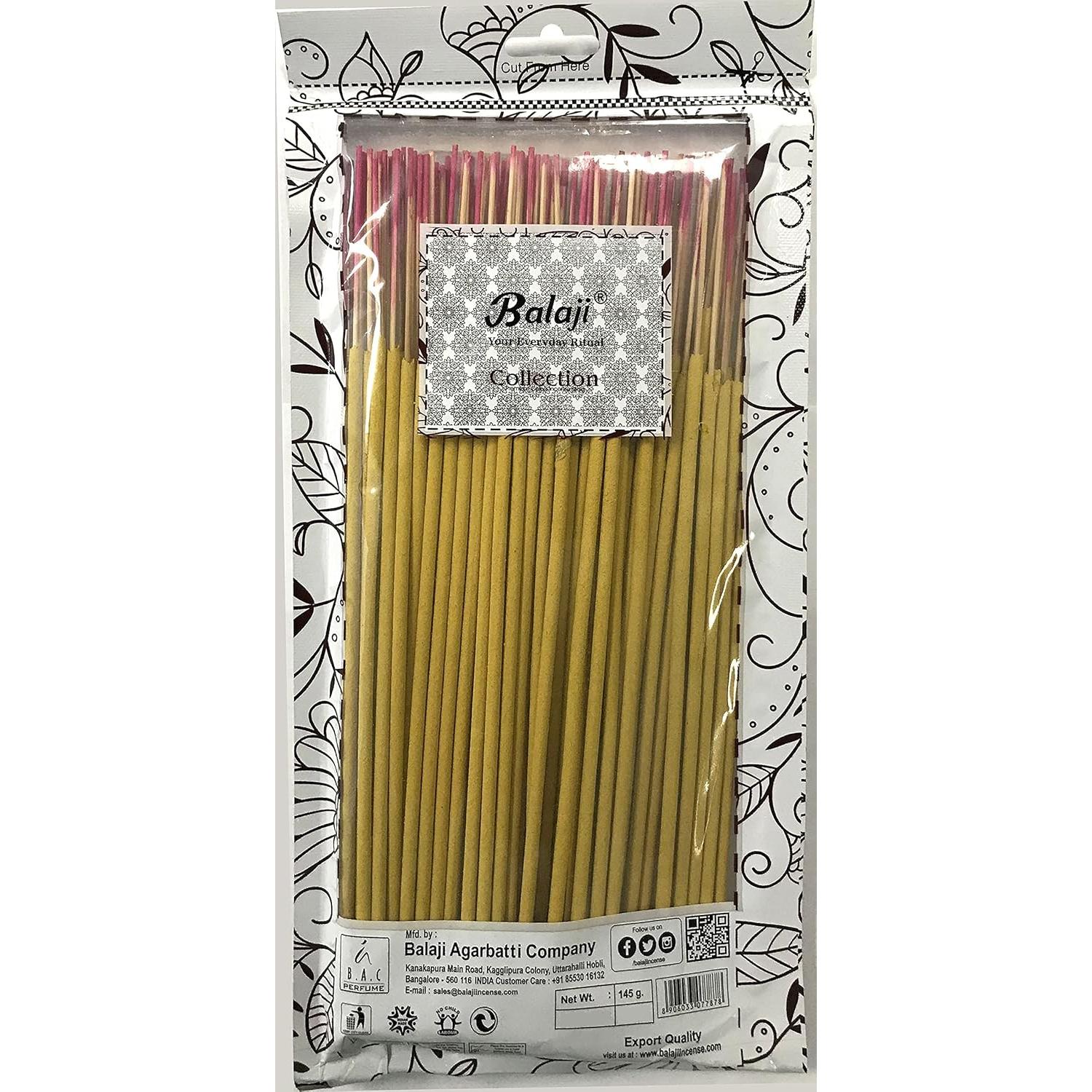 Varitas de Incienso Balaji 145g Atraer Dinero - 100 Unidades