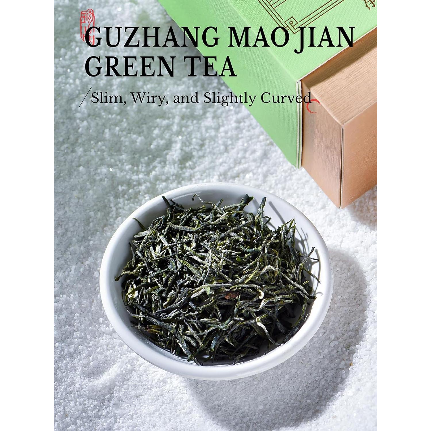 Té Verde Maojian Hezuo 100g - Té Chino Suelto Aromático