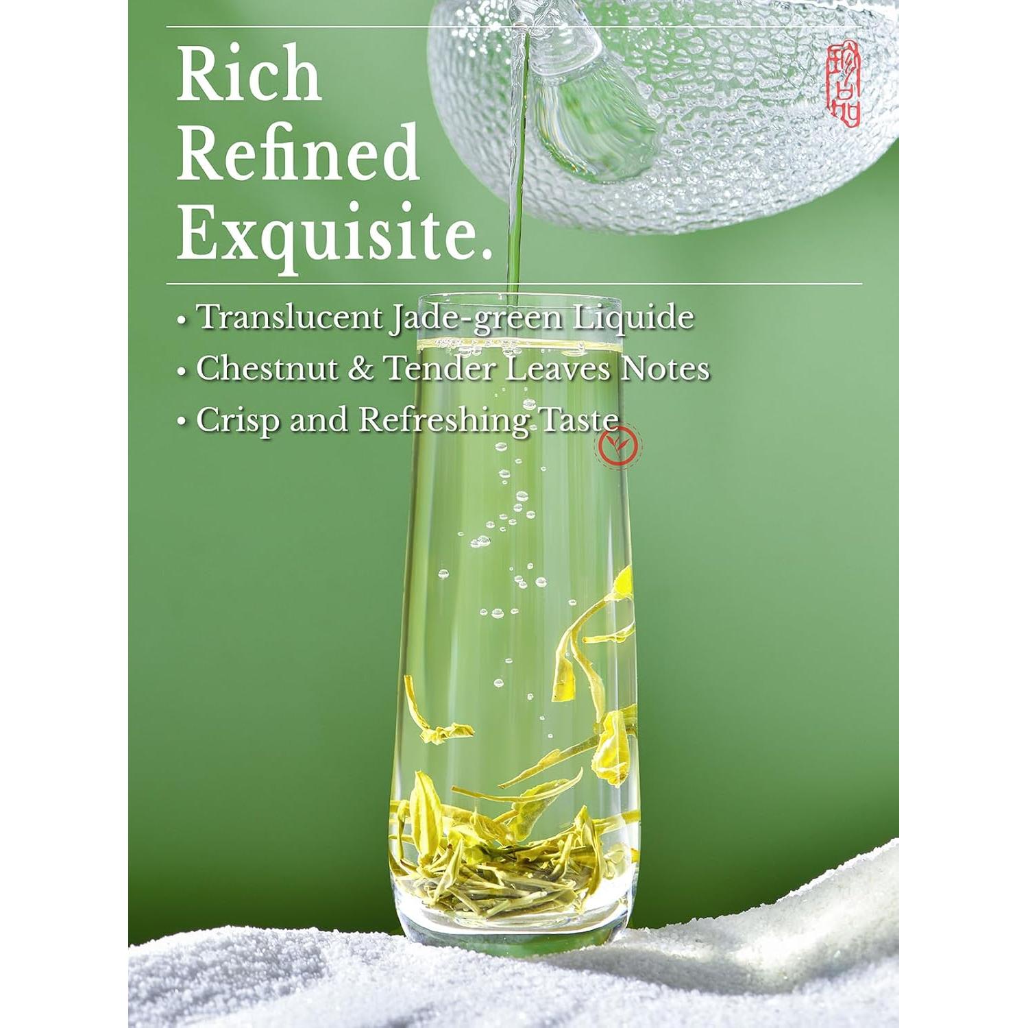 Té Verde Maojian Hezuo 100g - Té Chino Suelto Aromático