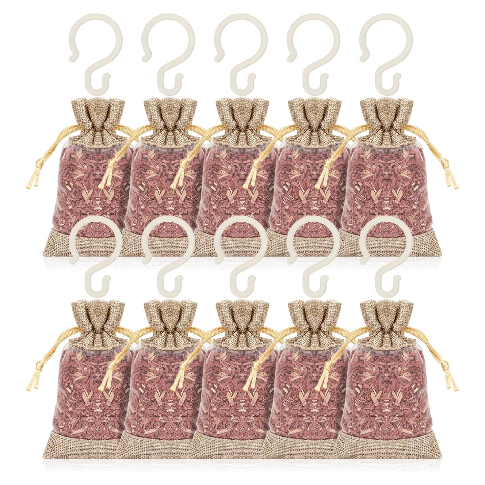 Sachets de Cedro Homode - 10 Chips Aromatizados para Armarios